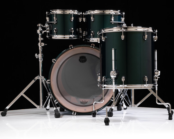 Mapex Saturn Evolution Maple/Walnut 4pc Rock Kit - Brunswick Green