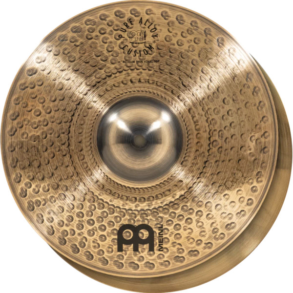 Meinl 14 Pure Alloy Custom Medium Thin Hi-hat