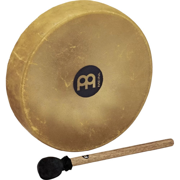 Meinl Percussion 12.5" Native American Style Hoop Drum, Buffalo Head