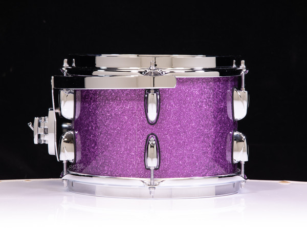 Gretsch Brooklyn 7x10 Tom - Purple Sparkle Nitron