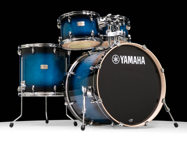 amaha Stage Custom Deep Blue Sunburst 5pc Kit w/22" Kick Drum