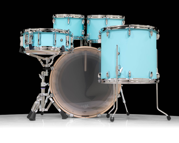 Yamaha Stage Custom Birch Matte Surf Green 5pc Kit w/22" Kick Drum