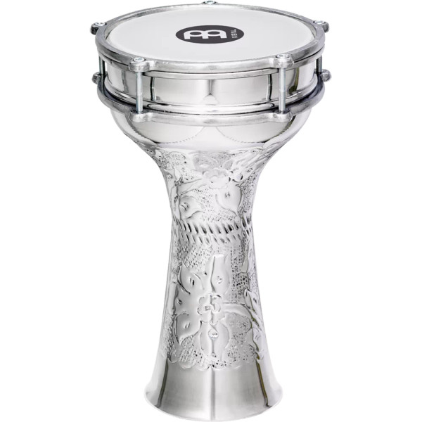 Meinl 7 1/4" Aluminum Darbuka, Hand Hammered