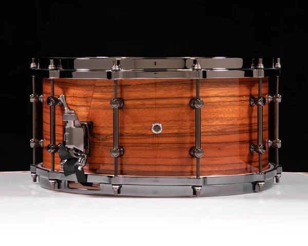 Tama SLP G-Maple 14x7 Snare Drum - Gloss Tangerine Zebrawood