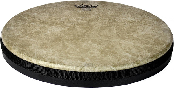 Remo Rhythm Lids 13x1.5 Beige Skyndeep Fiberskyn Clear Dot inch Drum Head for Buckets