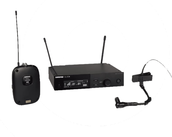 Shure SLXD14/B98H-G58 Wiresless System (SLXD14/98H-G58-U)