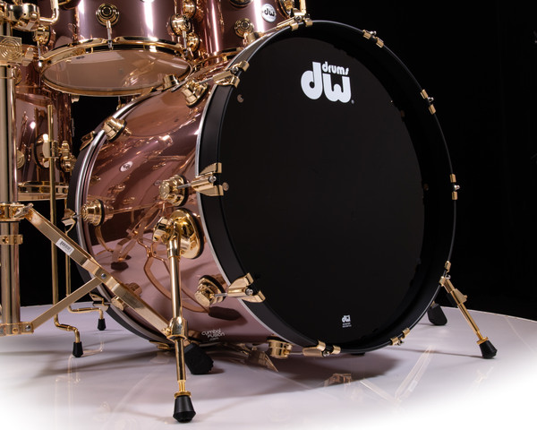 DW Collector's 6pc SSC Maple Kit - Rose Copper w/Gold HW