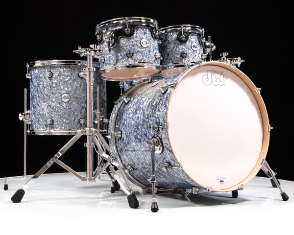 DW Design Series 5pc Shell Pack - Pearl Slate **New Exclusive Finish** (DDFP2215SL)