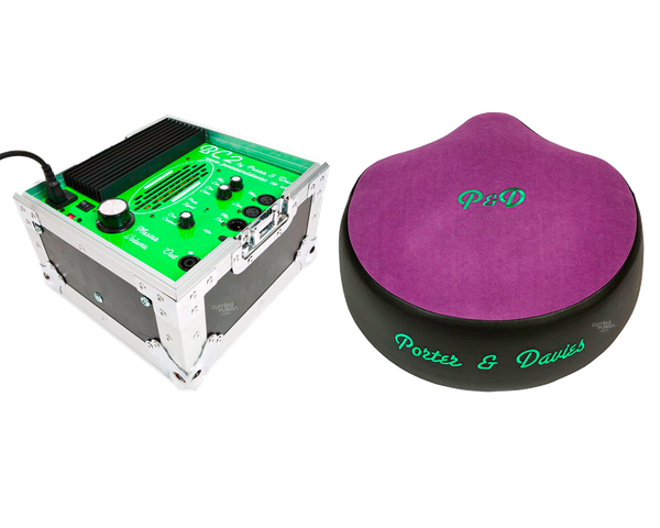 Porter & Davies BC2 with Saddle Throne Top - Purple Velvet (BC2-SADDLE-PV)