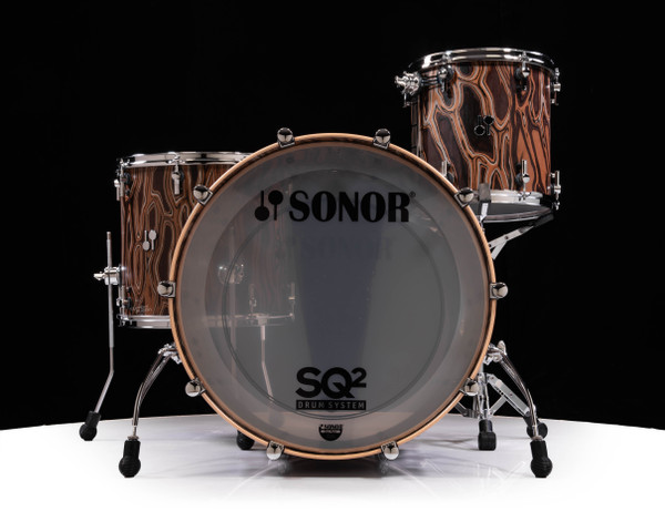 Sonor SQ2 3pc Beech Kit - Elder Tree w/Chrome HW (13x13,16x15, 24x15)