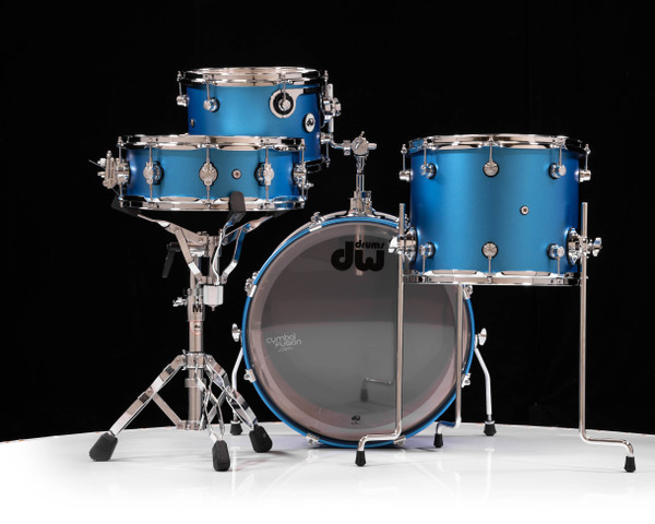 DW Design Series 4pc Frequent Flyer Kit - Aqua Metallic