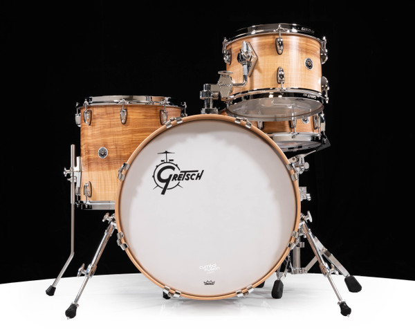 Gretsch Brooklyn Limited 4pc Kit - Satin Lacquer over Figured Exotic Ash