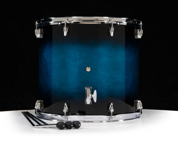 Yamaha Stage Custom 18x16 Floor Tom Deep Blue Sunburst