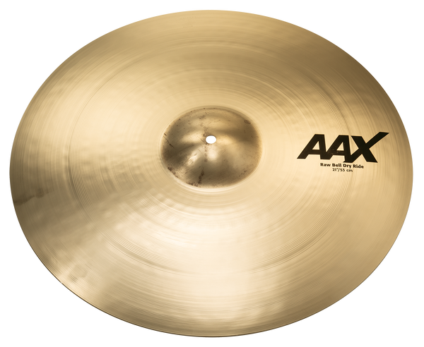 Sabian 21" AAX Raw Bell Dry Ride Brilliant Finish (22172XB)