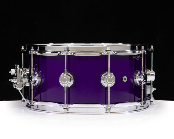 DW Collector's 6.5x14 Brass Snare Drum - Illusion Purple