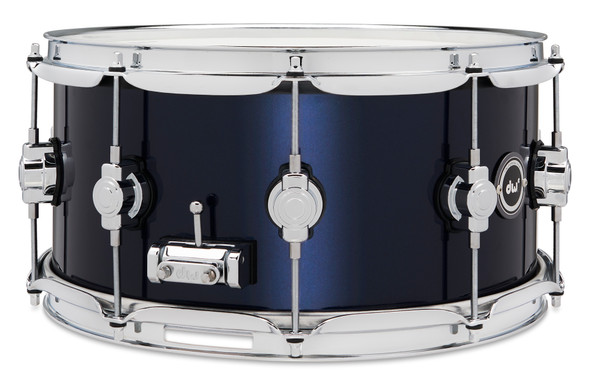DWe 6.5"x14" Snare Drum - Midnight Blue Metallic Lacquer