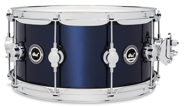 DWe 6.5"x14" Snare Drum - Midnight Blue Metallic Lacquer (DELC6514SDCMBM)