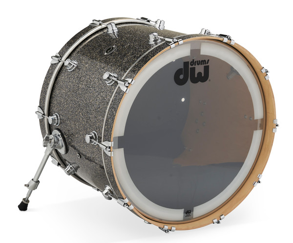DWe 16"x22" Bass Drum -  Black Galaxy
