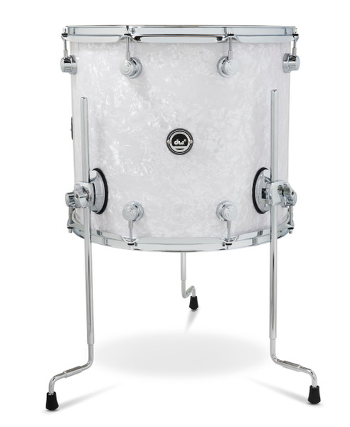 DWe 14"x16" Floor Tom - White Marine (DEFP1416TTCLWM)