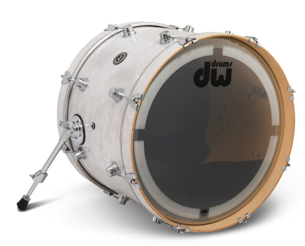 DWe 14"x 20" Bass Drum - White Marine