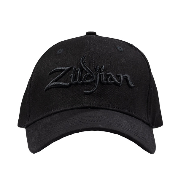 Zildjian Blackout Stretch Fit Hat - Small / Medium (ZAHC0091)