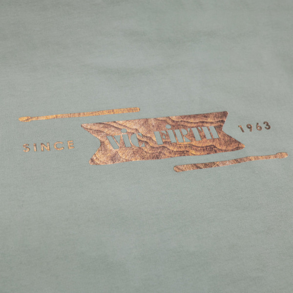Vic Firth LE Sage Woodgrain Tee - Large