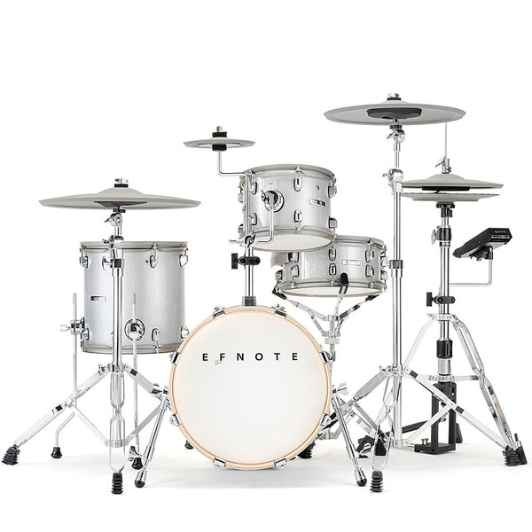 EFNOTE Mini Electronic Drum Kit - White Sparkle 