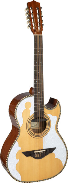H. Jimenez LBQ4E Bajo Quinto Cutaway Electric - El Patron Natural