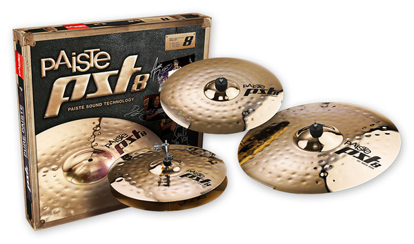 Paiste PST8 Reflector Universal Cymbal Pack (14/16/20)