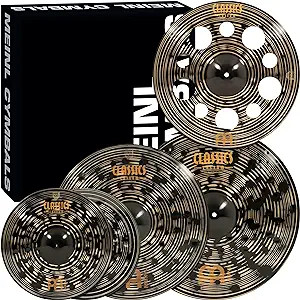 Meinl Classics Custom Dark Complete Box Set 4pc 15/18/20/22 (CCD502+18)