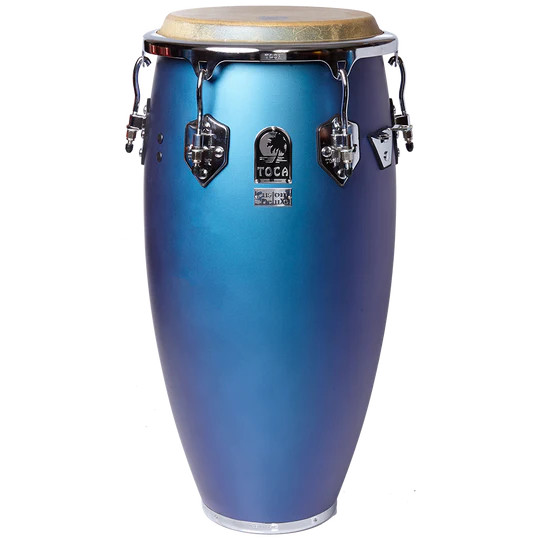 Toca Percussion Custom Deluxe 11.75" Conga - Matte Blue (4611-3/4MB)