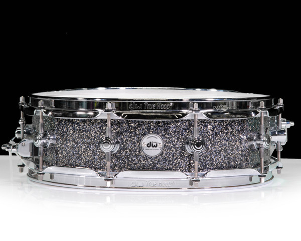 DW Collector's Maple Mahogany 4"x14" Snare Drum Black Galaxy (DRFP0414SSC070)