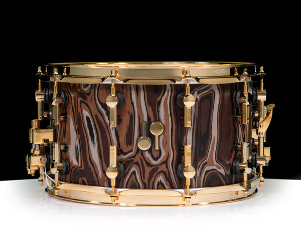 Sonor SQ2 14x8 Medium Maple Snare - Elder Tree w/Gold Hardware (1045969-2ET)