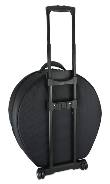 DWe Rolling Cymbal Bag Soft Case with wheels and Retractable Handle