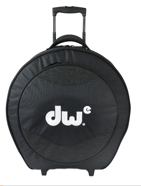 DWe Rolling Cymbal Bag Soft Case with wheels and Retractable Handle (DECMCASE)