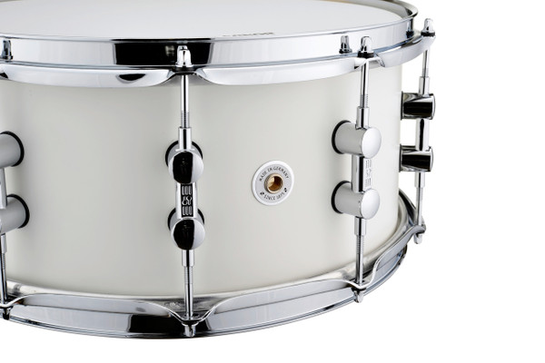 Sonor SQ1 14x6.5 Snare Drum - Satin Pure White