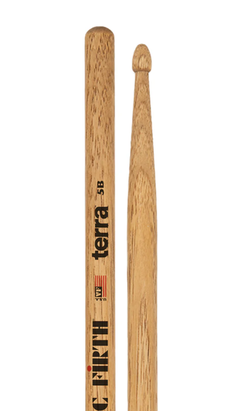 Vic Firth Terra Series 5B Wood Tip Drumsticks
