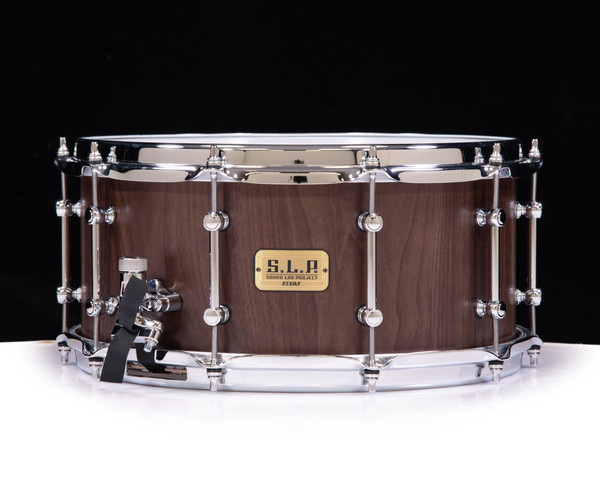 Tama SLP G-Walnut 14x6.5 Snare Drum (Open Box)