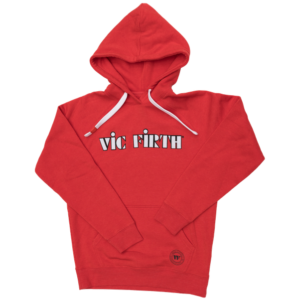 Vic Firth Red Pullover Hoodie 