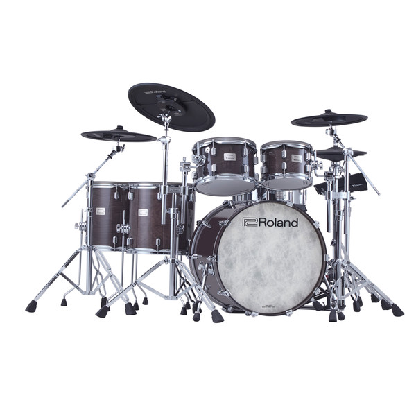 破格RED CHAMBER トライアル 7点セット Roland VAD716 V-Drums Acoustic Design Kit - Gloss Cherry