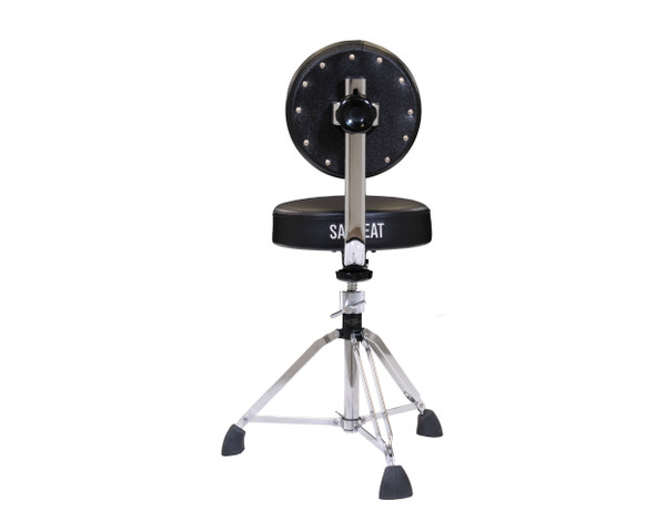SaxSeat Heavy Duty Three-Leg Throne with Backrest