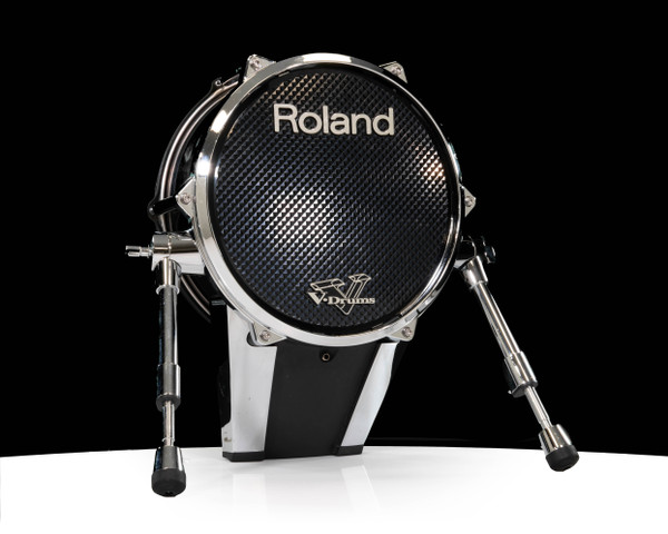  Used Roland KD-140-BC 14" V-Kick Trigger Black Chrome (U-KD-140)