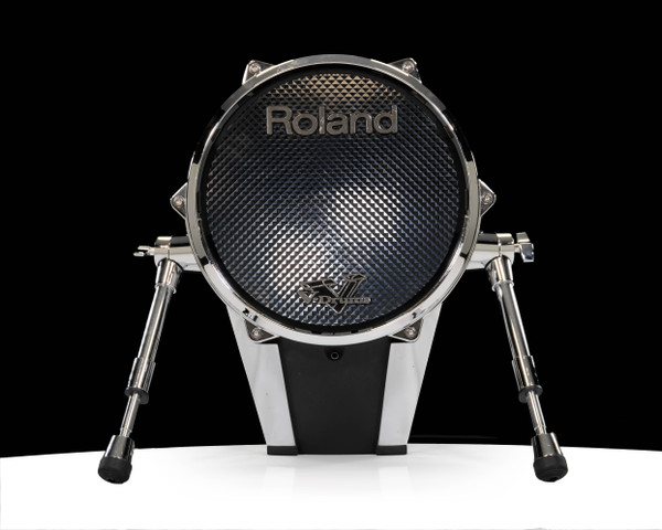 Used Roland KD-140-BC 14" V-Kick Trigger Black Chrome
