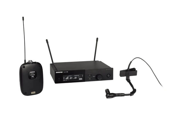 Shure SLXD14/98H -J52 Wireless System w/ Beta 98H/C instrument mic (SLXD14/98H-J52-U)