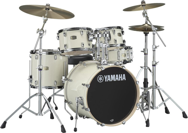 Yamaha Stage Custom Birch Classic White 5pc Kit w/20" Bass Drum