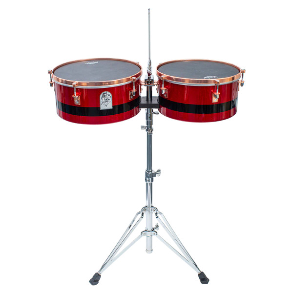 Toca T1415EVAR Eric Velez Signature Timbale Set with Stand (T1415-EVAR)