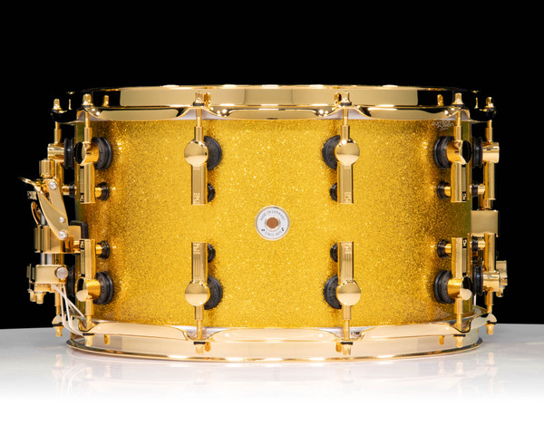 Sonor SQ2 14x8 Vintage Maple Snare - Gold Sparkle