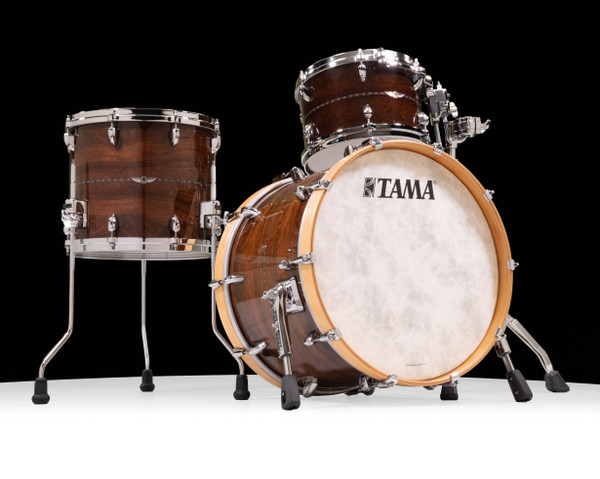 Tama Star Bubinga 3pc kit (12/14/20) in Natural Indian Laurel
