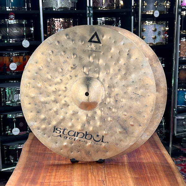 Used Istanbul Agop Xist 17" Dry Dark Brilliant Hi-Hat Pair