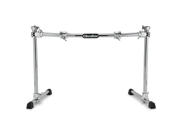 Full-featured curved rack system with side wings for 4 to 5 piece kits. Offers 94" of mounting space and everything you need in one box. Shop Now At CymbalFusion.com